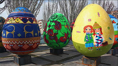 برگزاری جشنواره «تخم‌ مرغ‌ های نوروزی» در بوستان نوروز